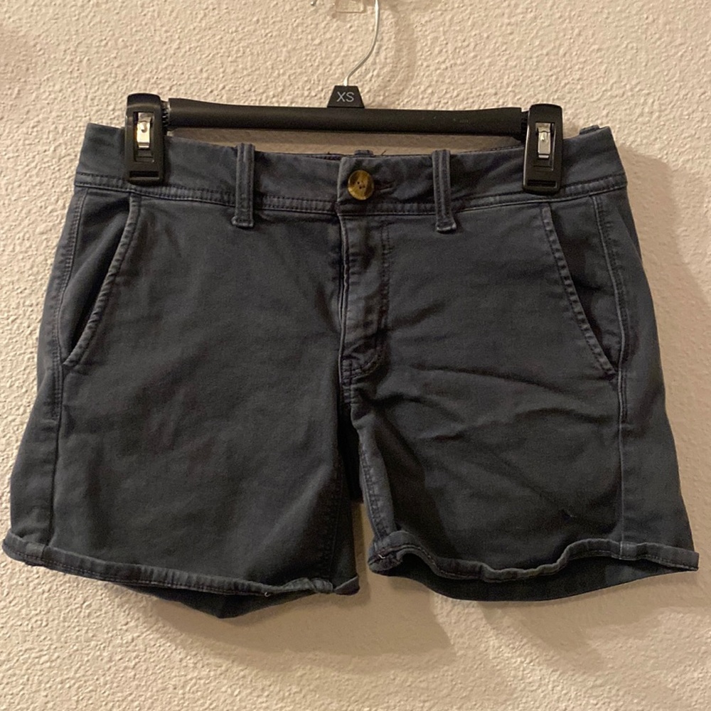 American Eagle stretch midi shorts size 2